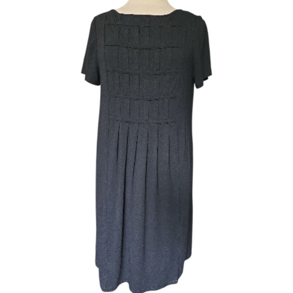 J.Jill weaver collection Midi Black Dress - M